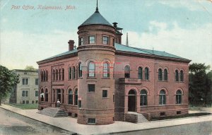 MI, Kalamazoo, Michigan, Post Office Building, Entrance View, No 252-601