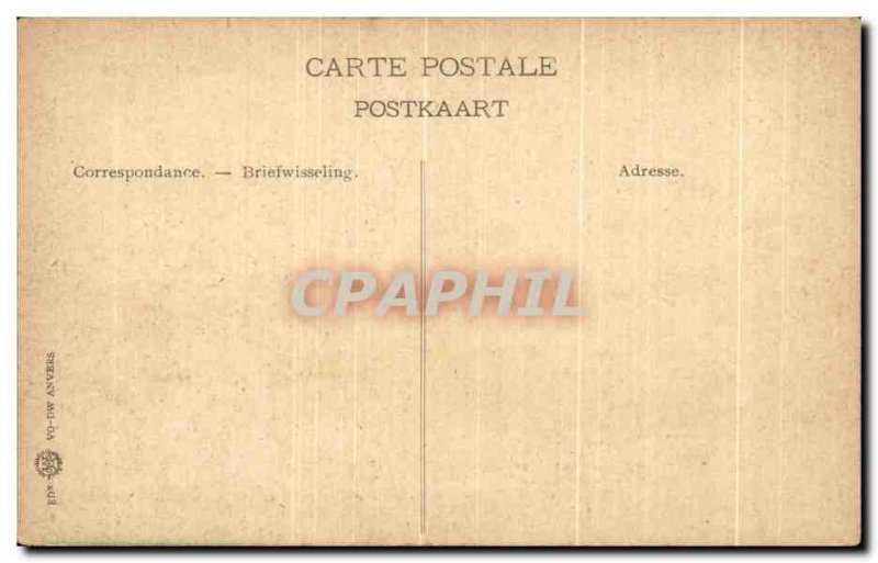 Old Postcard Ostend Chalet Royal Correspondence Briefwisseling