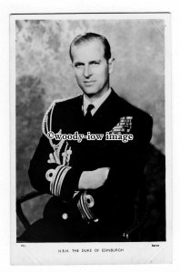 r2384 - His Royal Highness The Duke of Edinburgh in his Naval Uniform - postcard