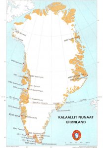 Greenland Map