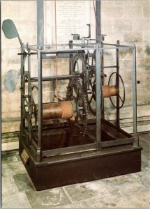 England Salisbury Cathedral The Medieval Clock