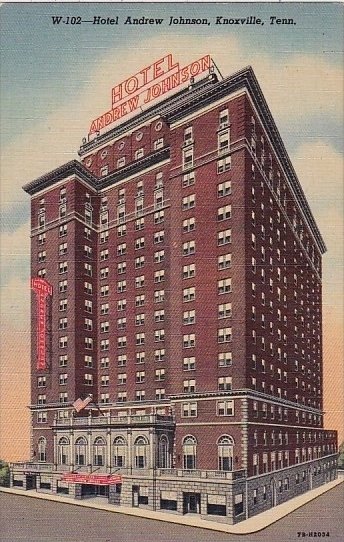 Hotel Andrew Johnson Knoxville Tennessee