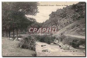 Old Postcard Bourganeuf (Creuse) rocks orchard