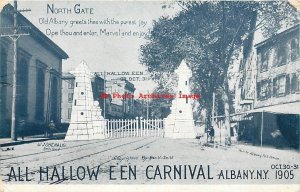 Halloween, Albany Art Union No AAU01-3, Carnival North Gate Entrance