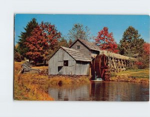 Postcard Mabry Mill, Meadows of Dan, Virginia