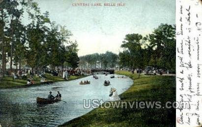 Central Lake, Belle Isle - Detroit, Michigan MI  