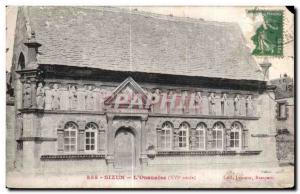 Old Postcard Sizun the Ossuaine