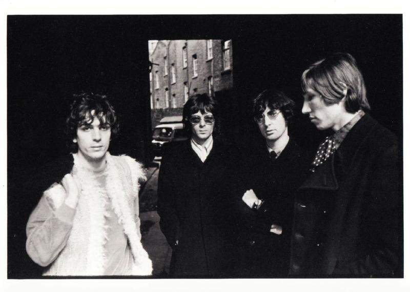 Pink Floyd Band with Syd Barrett in 1967 Postcard