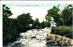 MARSTONS MILLS MA - The Falls - 1937