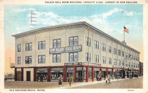 Old Orchard Beach Maine New Palace Ball Room, White Border Vintage PC U7328