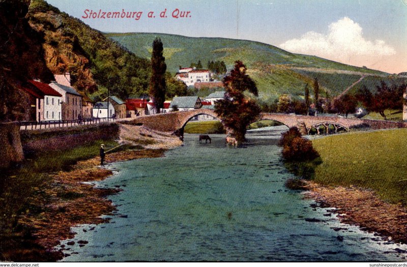 Luxembourg Stolzemburg Village Scene