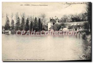 Old Postcard Flers Chateau And Outbuildings