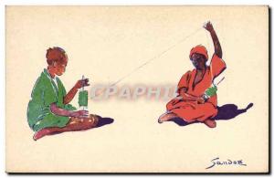 Old Postcard Orientalism Sandoz