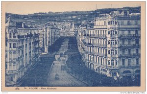 Rue Michelet, Street View, Alger, Algeria, Africa, 1910-1920s