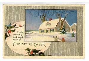 Greeting - Christmas     (crease)