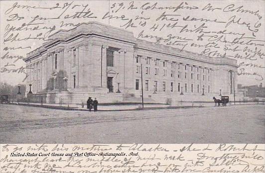 United State Court House And Post Office Indianapolis Indiana