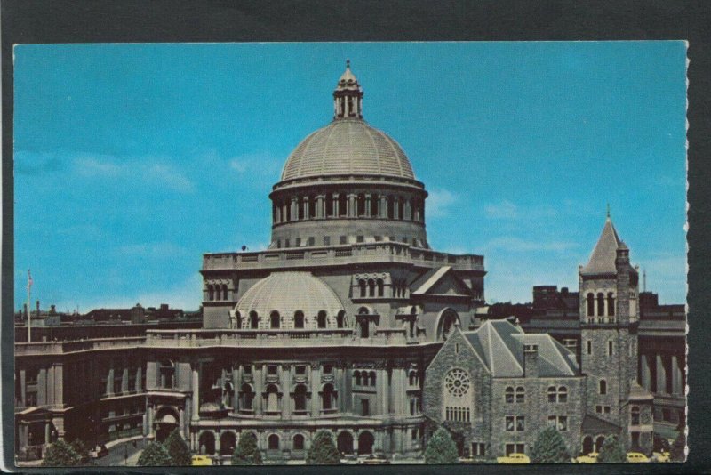 America Postcard - Mother Church of Christian Science, Boston   RS19860