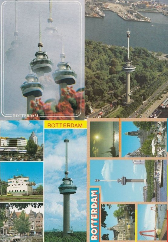 Euromast Rotterdam Holland 4x Euromasts Postcard s