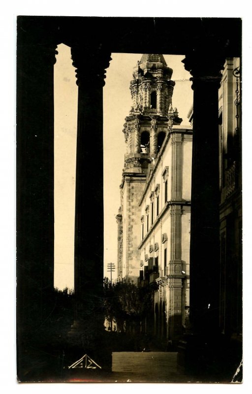 Mexico - San Luis Potosi Hotel   *RPPC   (crease)