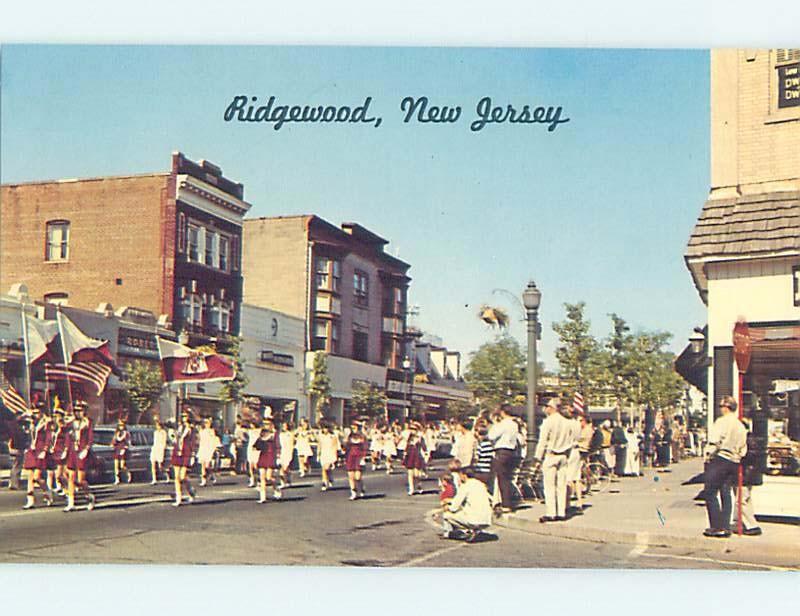 Pre-1980 STREET SCENE Ridgewood - Near Paramus & Paterson New Jersey NJ W1198@