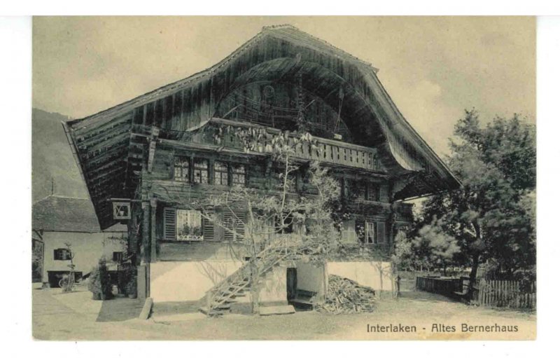 Switzerland - Interlaken. Old Bernese Haus