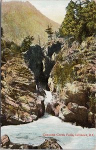 Cayoosh Creek Falls Lillooet BC British Columbia Unused Hibben Postcard H31