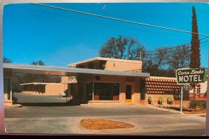 Vintage Postcard 1950's Casa Linda Motel, Broadway, San Antonio, Texas (TX)
