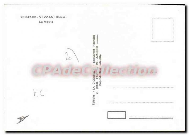 Postcard Modern Vezzani The Mayor