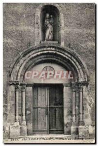 Old Postcard Palaiseau (S O) Portal Church
