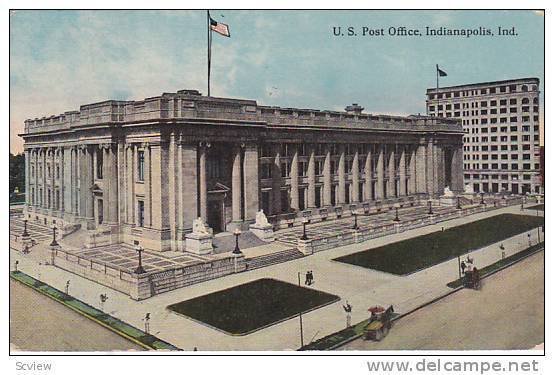 U. S. Post Office, Indianapolis, Indiana, PU-1913