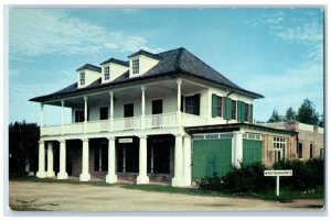 c1960's Concession Building Fontainebleau State Park Mandeville LA Postcard