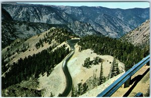 c1960s Red Lodge, MT Knox Lookout Point Rockcreek Valley Switchback Chrome A303