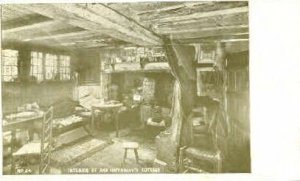 Interior, Ann Hathaway's Cottage in Augusta, Maine