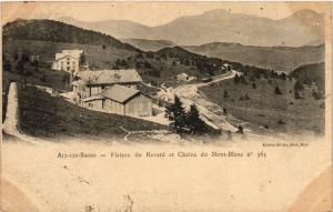 CPA AIX-les-BAINS - Plateau du Revard et Chaine du Mont-Blanc (351987)