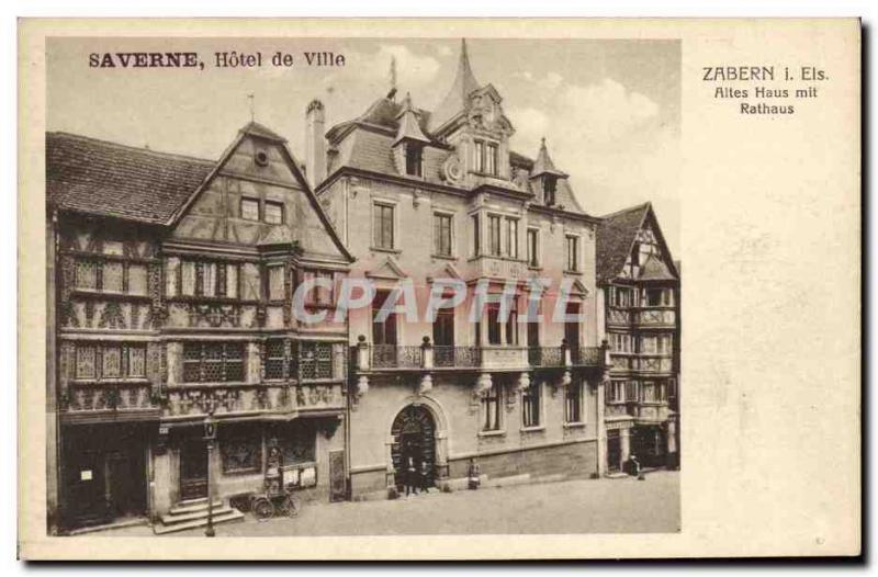Postcard Saverne Old Town Hotel