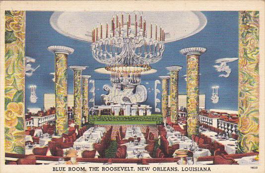 Louisiana New Orleans Blue Room The Roosevelt Hotel