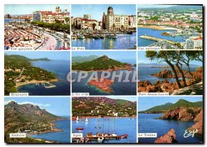 Modern Postcard The French Riviera Var Saint Raphael and the Gold Cornice