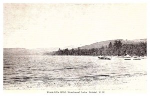 New Hampshire Newfound Lake, from Idle Wild