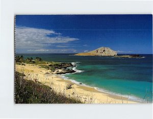 Postcard Makapuu Beach, Oahu, Waimanalo Beach, Hawaii