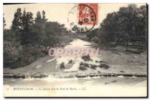 Old Postcard montelimar the jabron took paul II Piare
