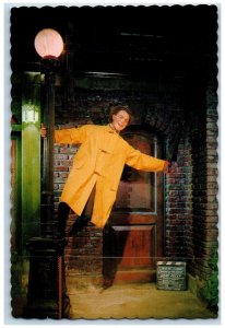 Gene Kelly Postcard Singin In The Rain Movieland Wax Museum Unposted Vintage