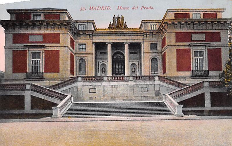 Museo del Prado Madrid Spain Unused 