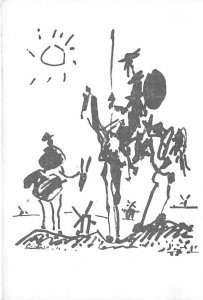 Don Quichotte, By Pablo Picasso  