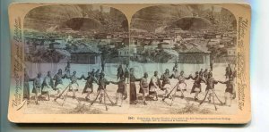 272093 Kalambaka Frontier Greco-Turkish War 1897 STEREO PHOTO