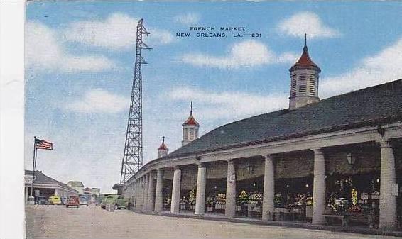 Louisiana New Orleans French Market