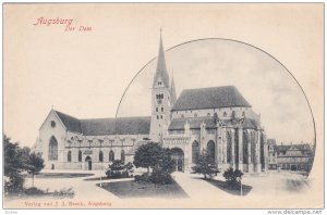 GERMANY, 1900-1910's; Augsburg Der Dom