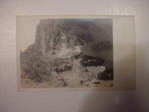 RPPC 1918 1930 Indian Caves Cliff dwellings Postcard