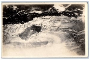 c1910's Panama Canal Mudflow RPPC Photo Unposted Antique Postcard