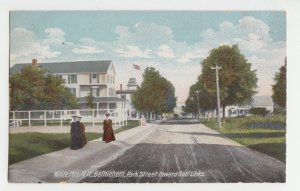 P2665 old postcard park st. view bethlehem towards golf links white mts N.H.