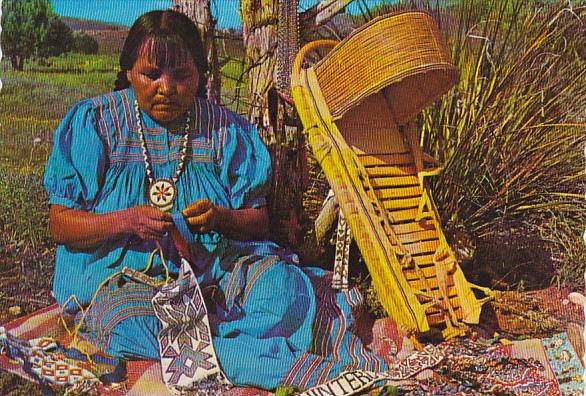 Apache Indian Bead Maker New Mexico